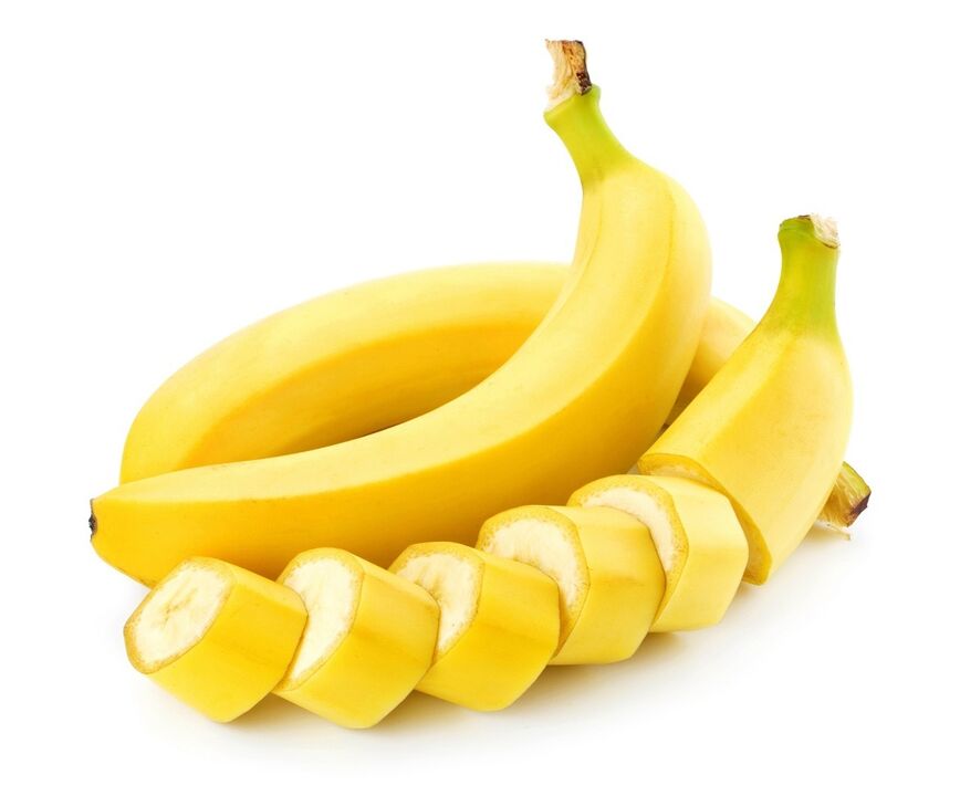 As bananas nutritivas pódense usar para facer batidos de perda de peso