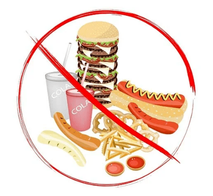 Evite os alimentos tratados